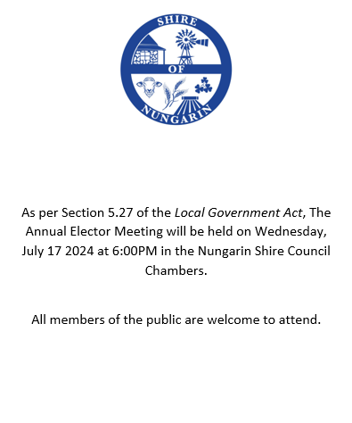 Annual General Meeting to be held on Wednesday 17 July at 6:00pm.